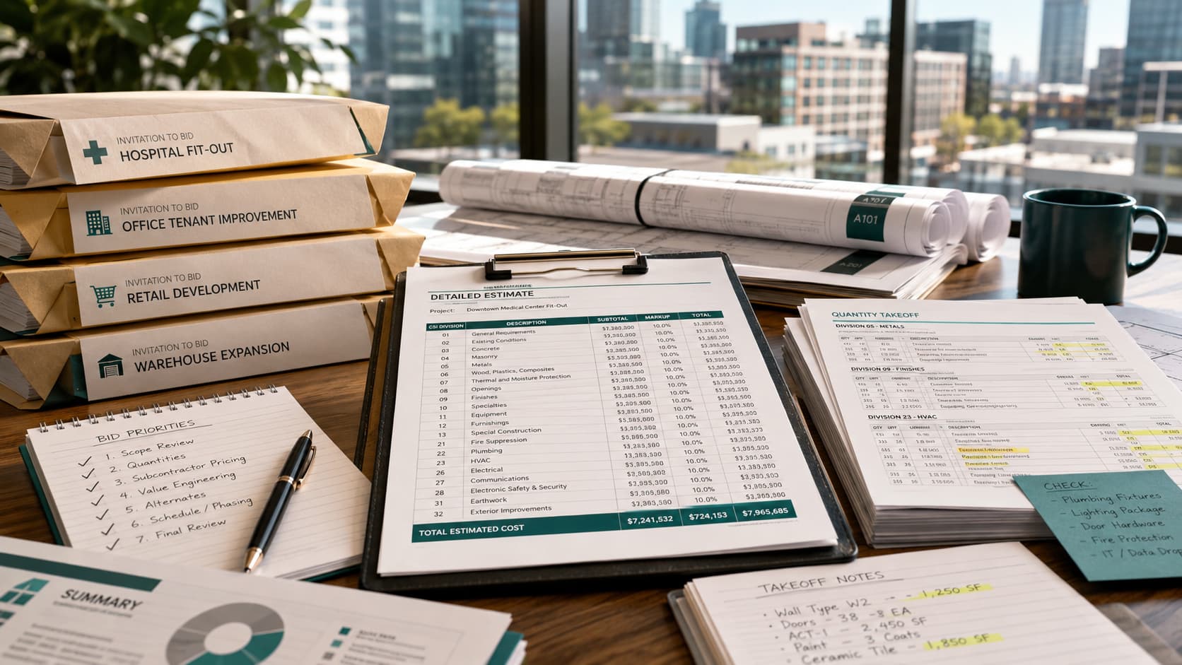 quotr.ai Commercial Estimating Services: A 2026 Contractor Guide card