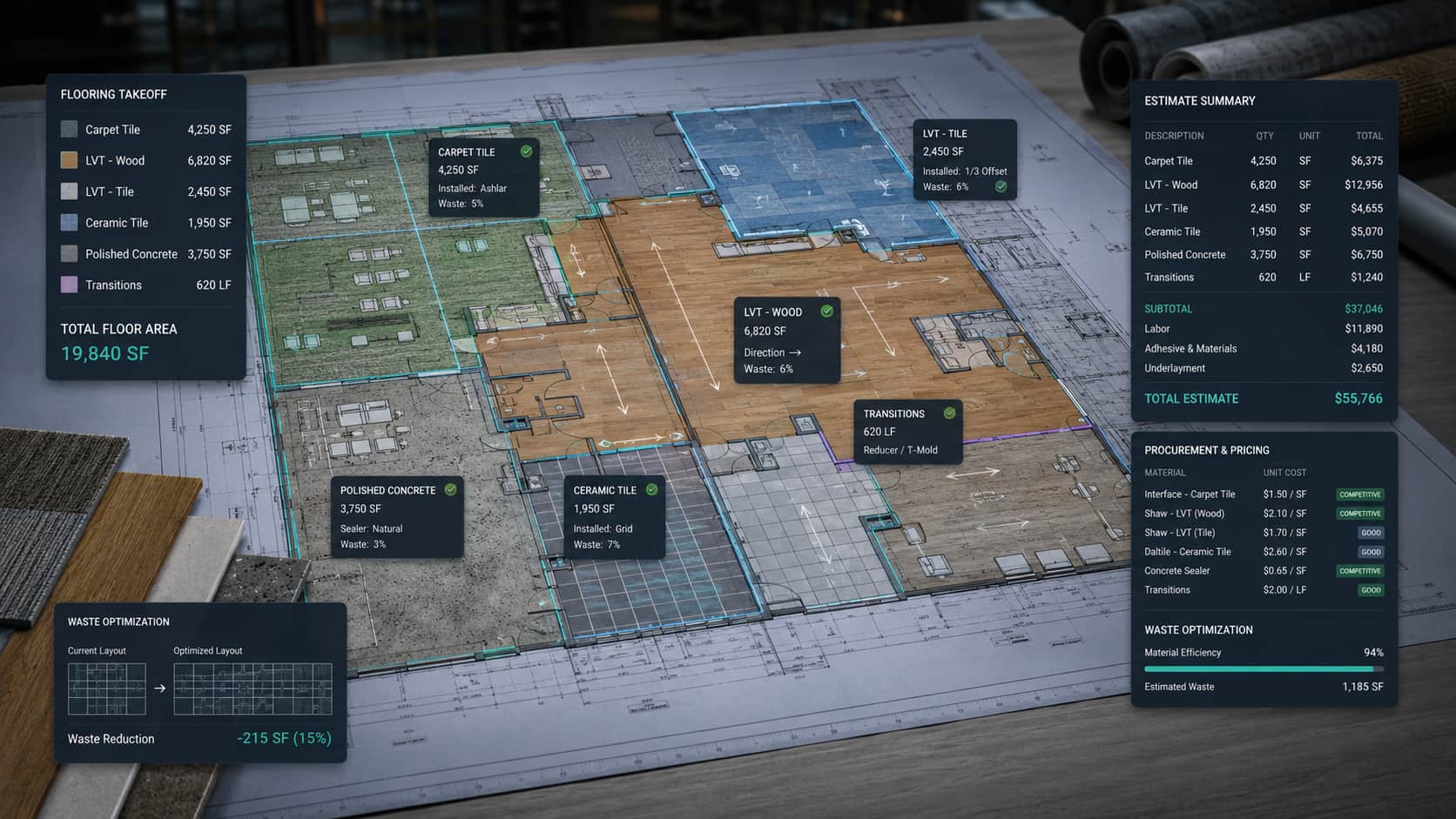 quotr.ai Best Flooring Estimating Software in 2026 card