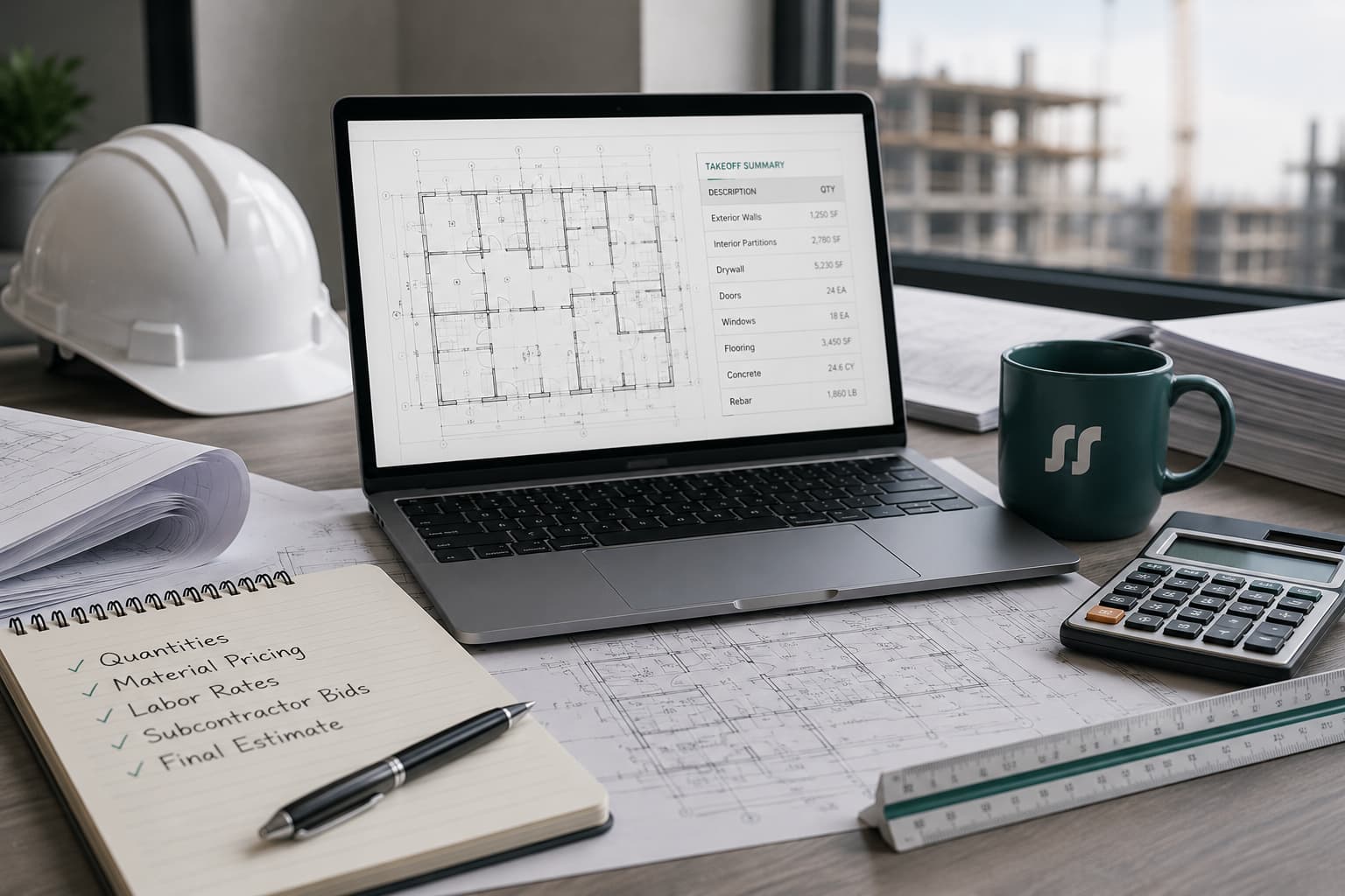 quotr ai ChatGPT for Construction Estimating: Can It Do Takeoff card