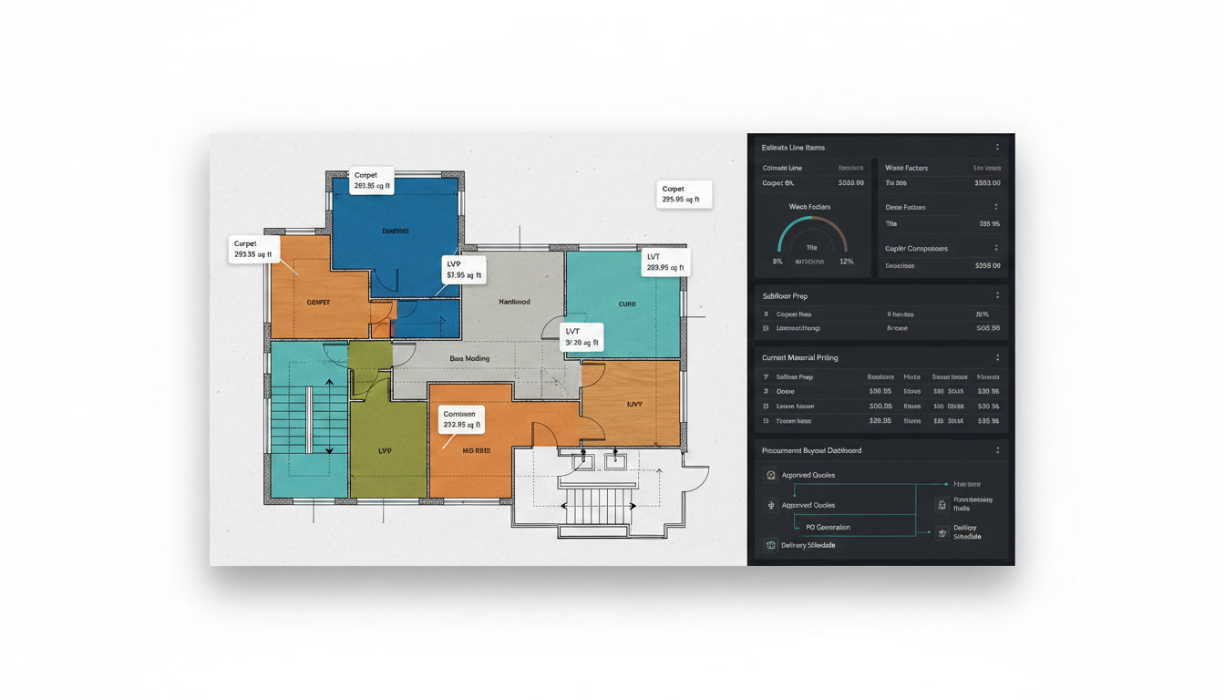quotr.ai Flooring Trades: How to Quote Flooring Jobs and Win More Work banner