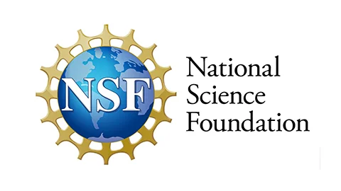 National Science Foundation partner logo in the customer and partners carousel.