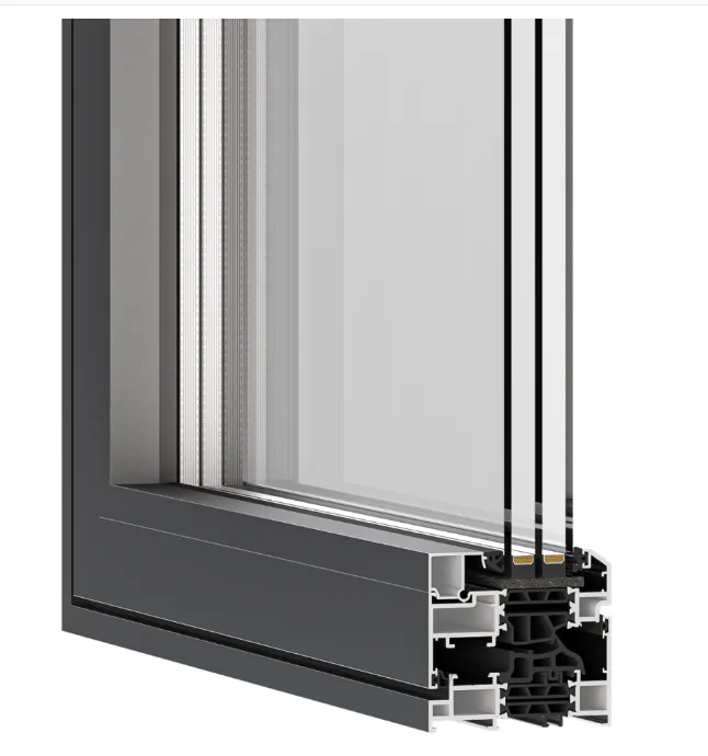 Aluminum window product sample