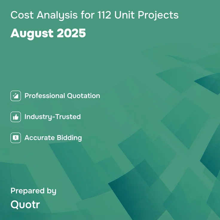 Final cost estimation report delivery